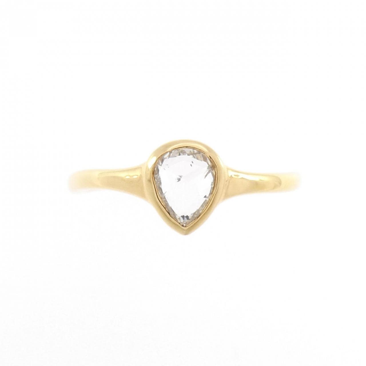 【新品】K18YG ダイヤモンド リング 0.43CT