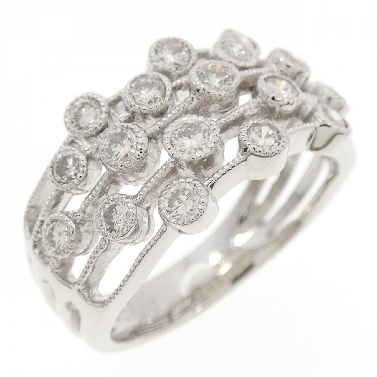 PT900 ダイヤモンド リング 0.80CT