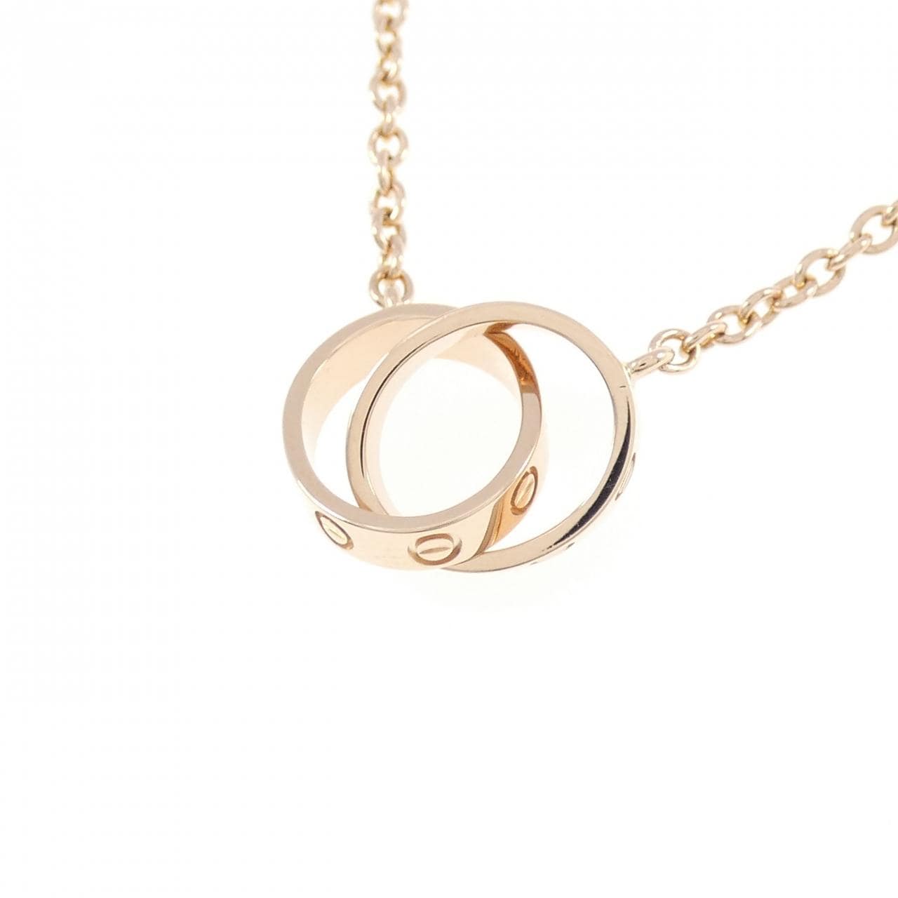 カルティエ ベビーラブ ネックレス