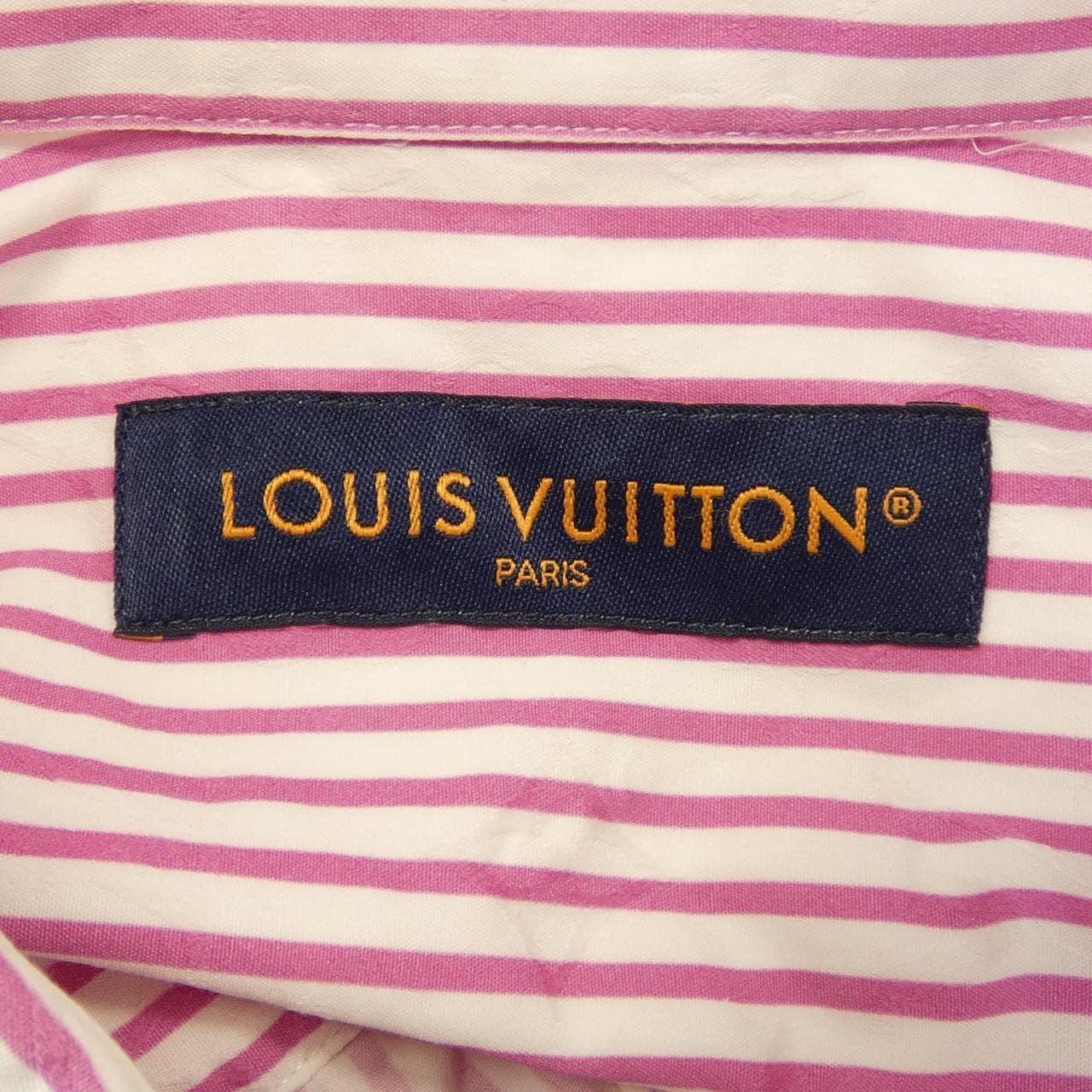 ルイヴィトン LOUIS VUITTON モノグラムストライプショートスリーブシャツ HTS37WUVD S／Sシャツ