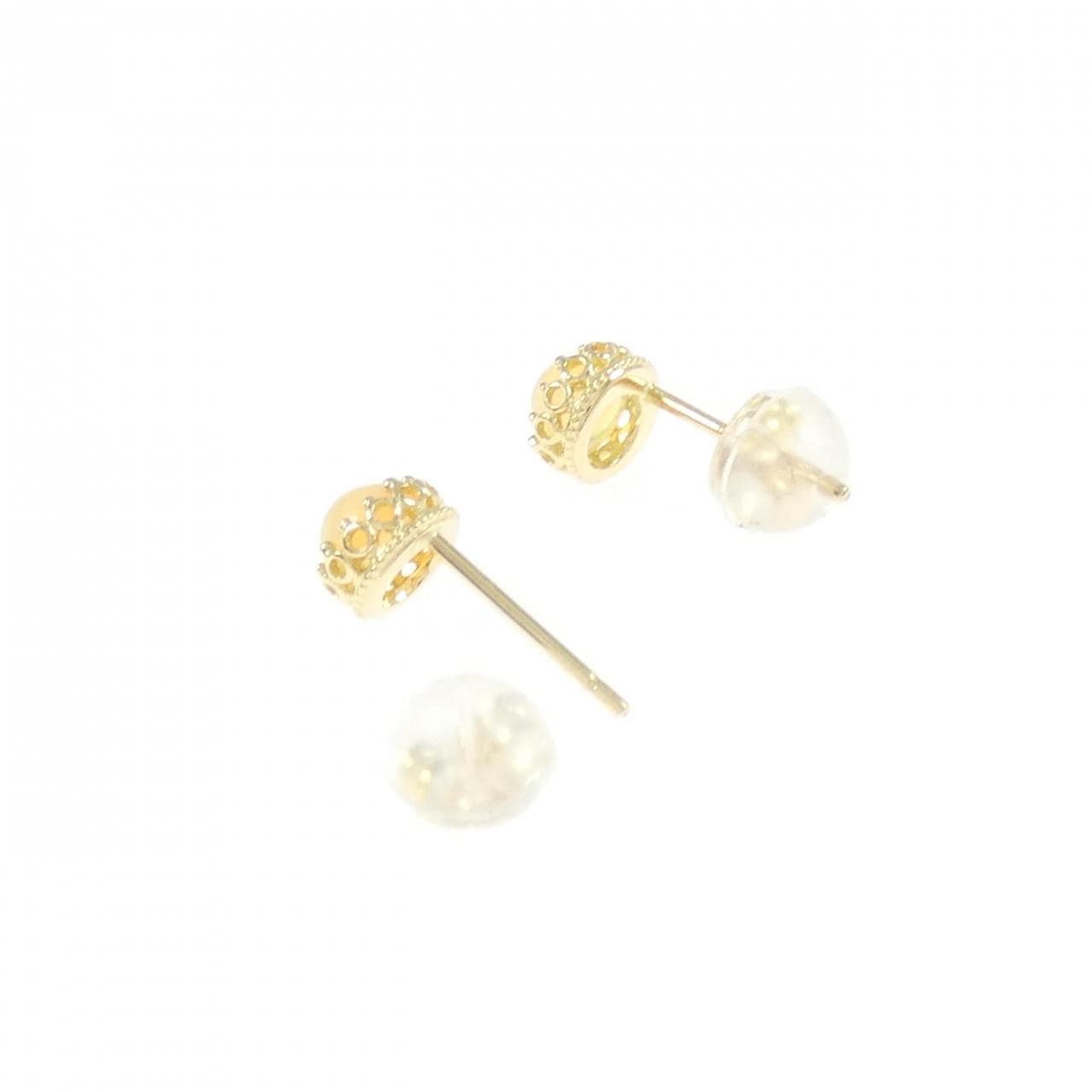 K18YG オパール ピアス