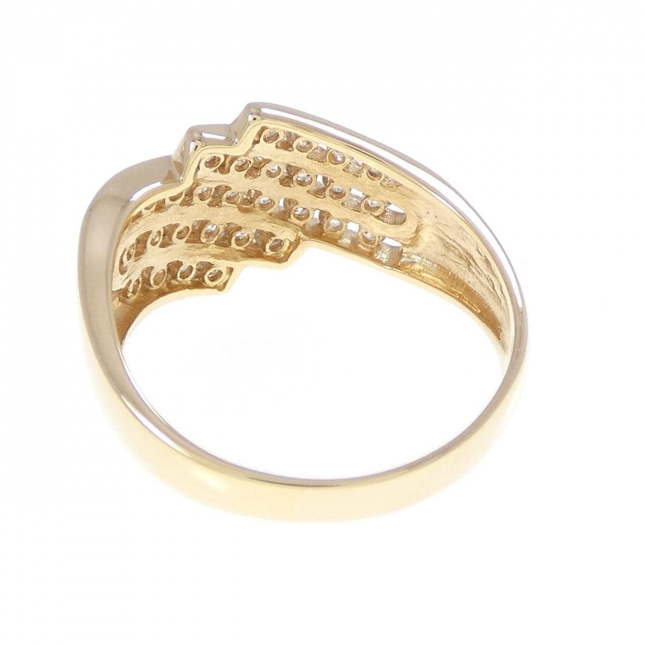 K18YG ダイヤモンド リング 0.50CT