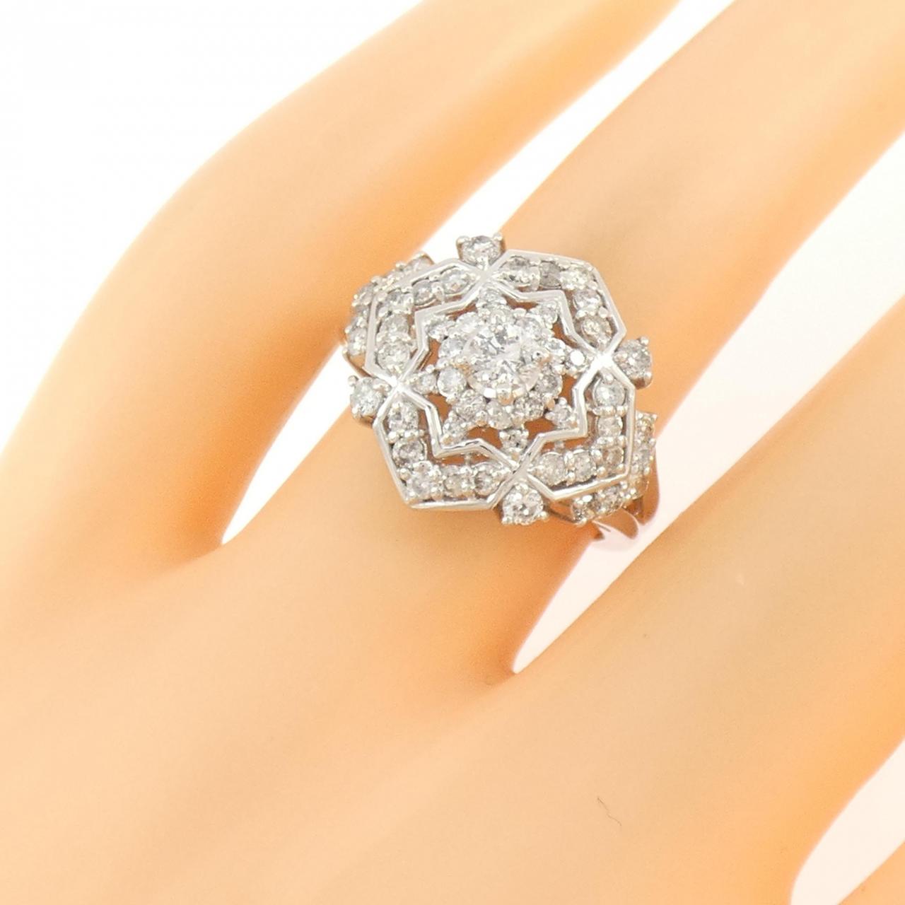 PT900 ダイヤモンド リング 1.00CT