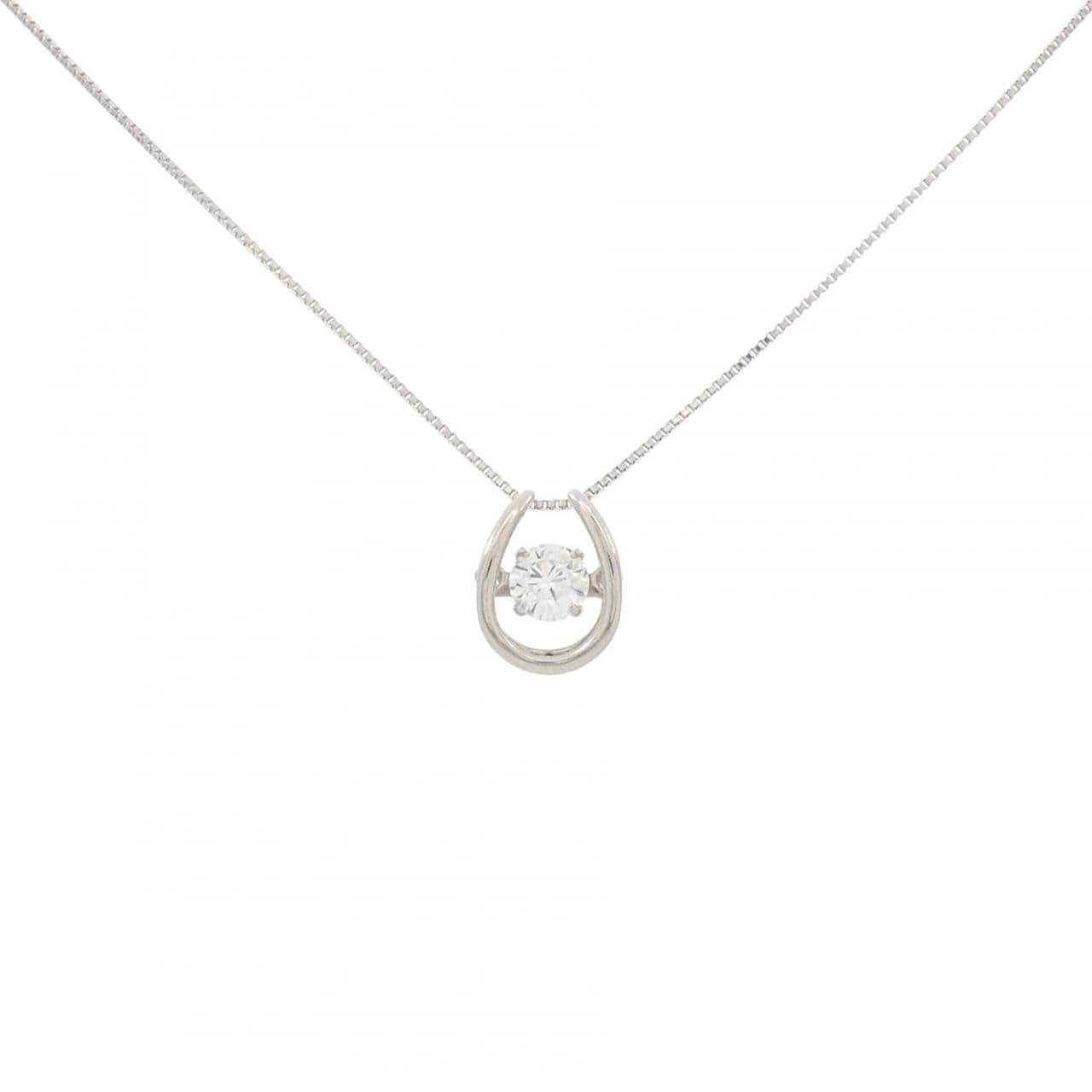 PT900/PT850 ダイヤモンド ネックレス 0.31CT