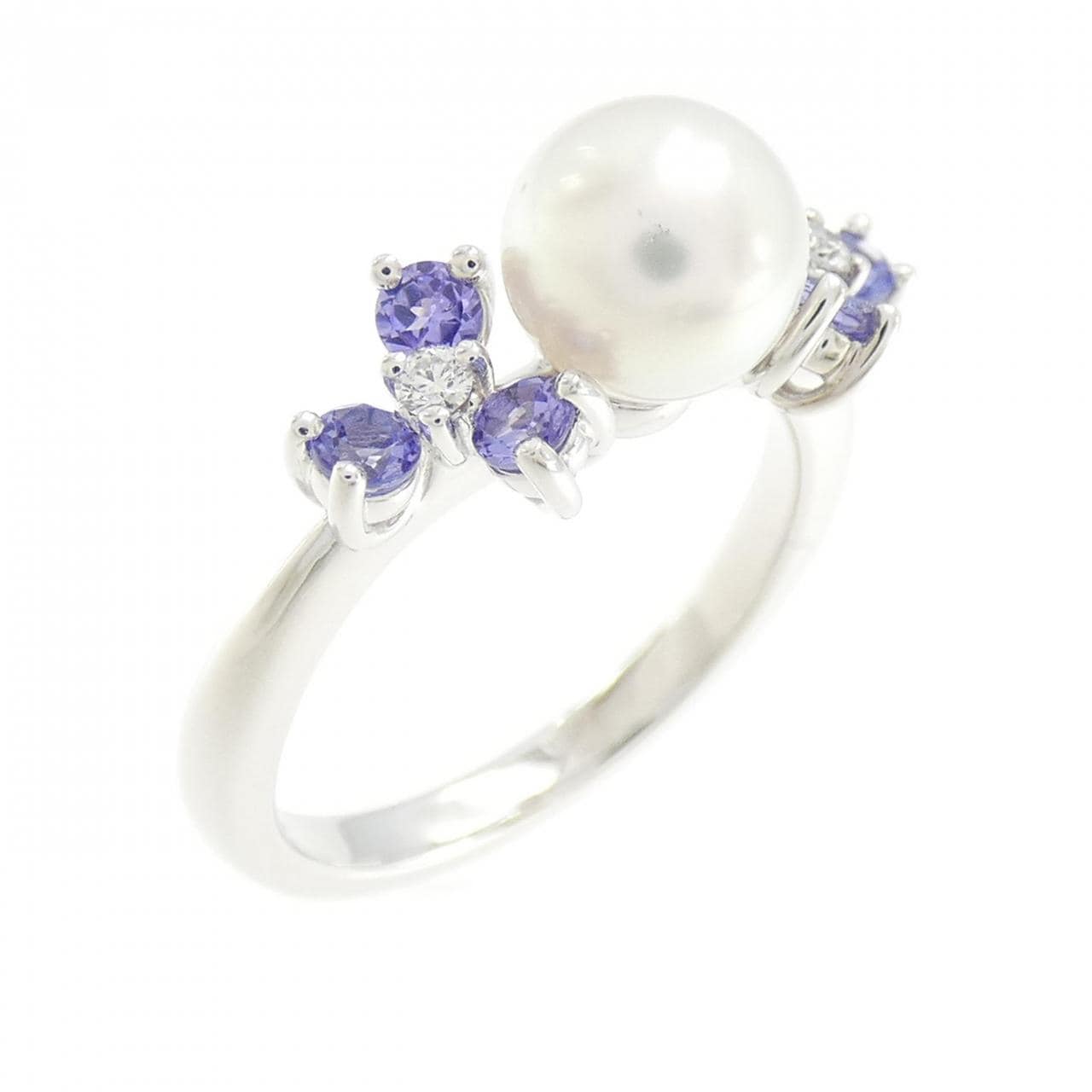MIKIMOTO Akoya珍珠戒指 6.8 毫米