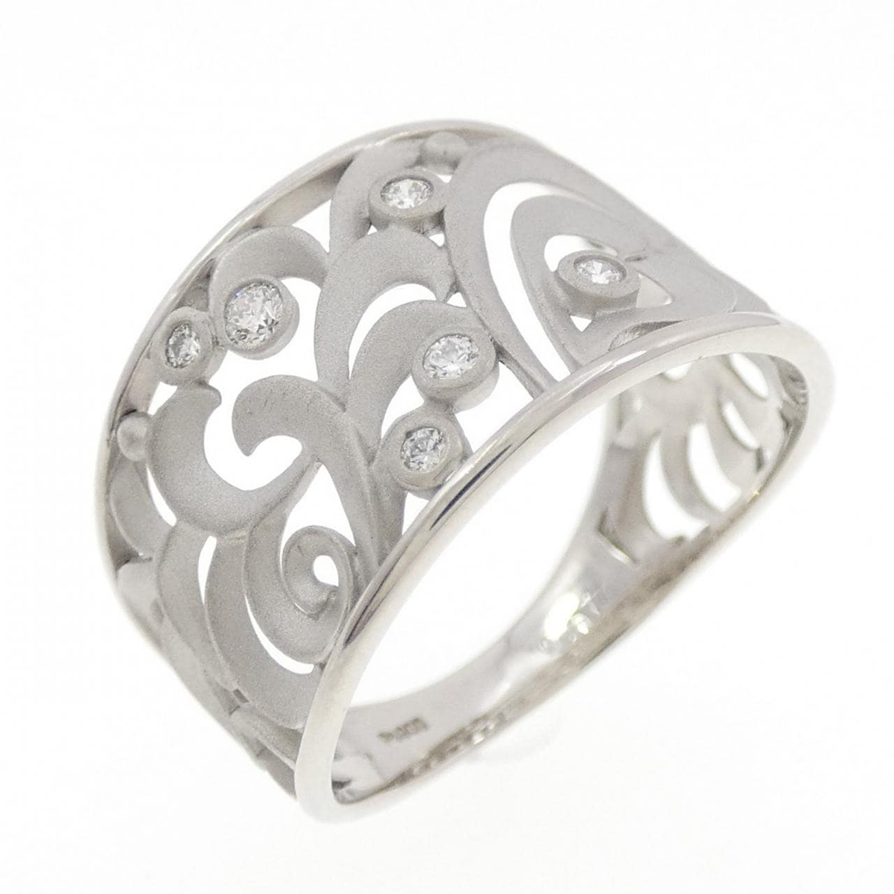 PT900鑽石戒指0.07克拉