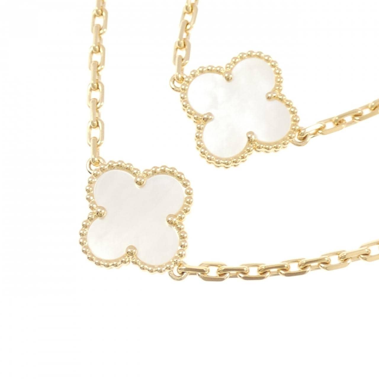 ヴァンクリーフ&アーペル ヴィンテージアルハンブラ 20モチーフ ネックレス