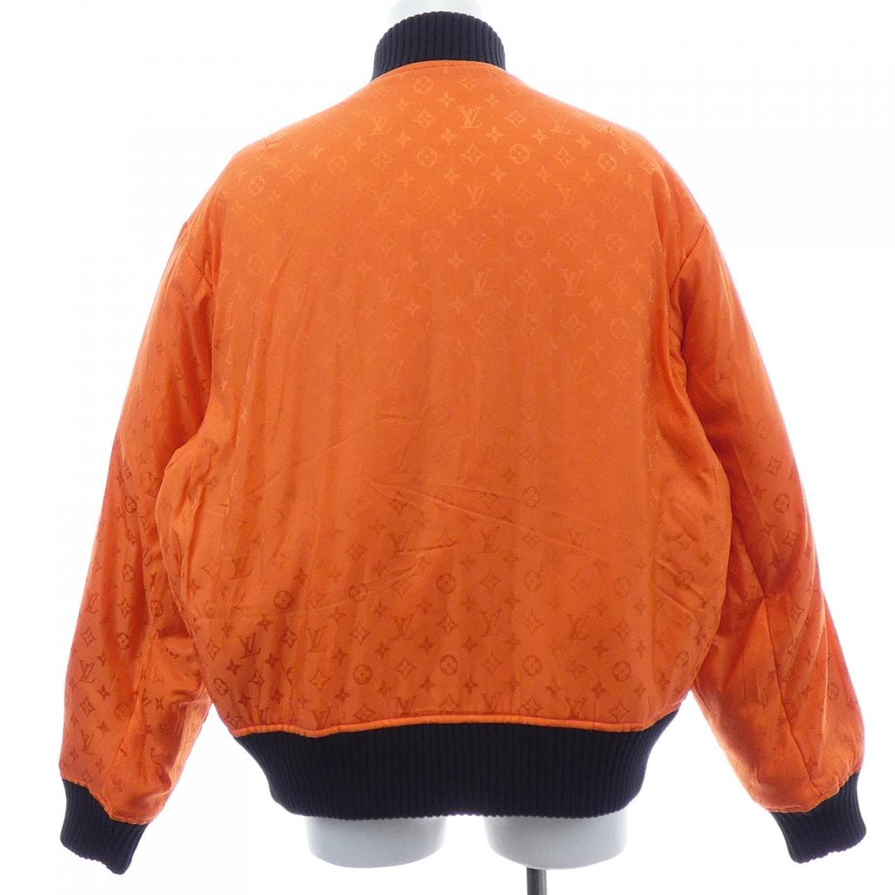 ルイヴィトン LOUIS VUITTON リバーシブルボンバージャケット HLB05WINE ブルゾン