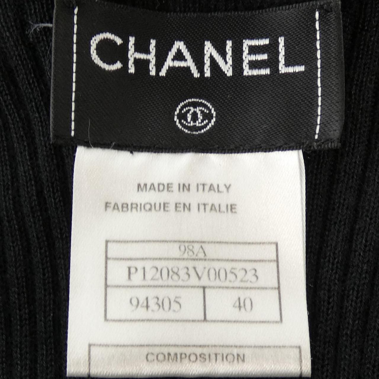 シャネル CHANEL P12083V00523 98A ニット