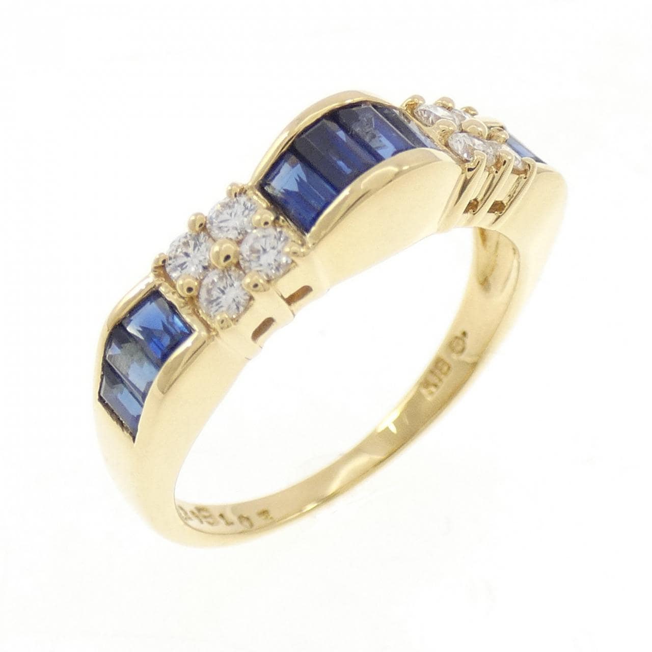 ミキモト サファイヤ リング 1.03CT