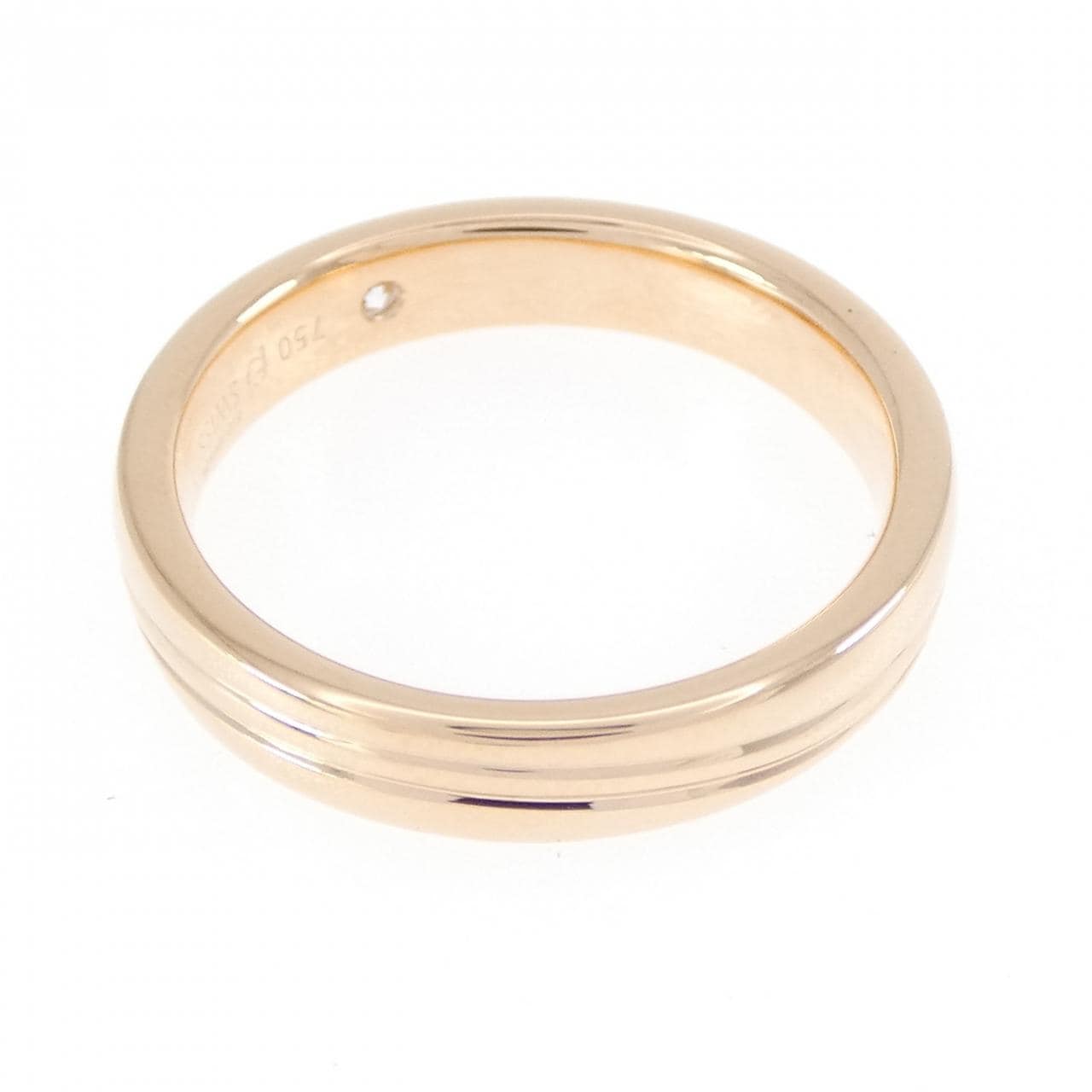 750PG ダイヤモンド リング 0.07CT