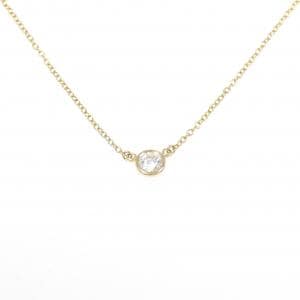 ティファニー バイザヤード ネックレス 0.19CT F SI1 EXT