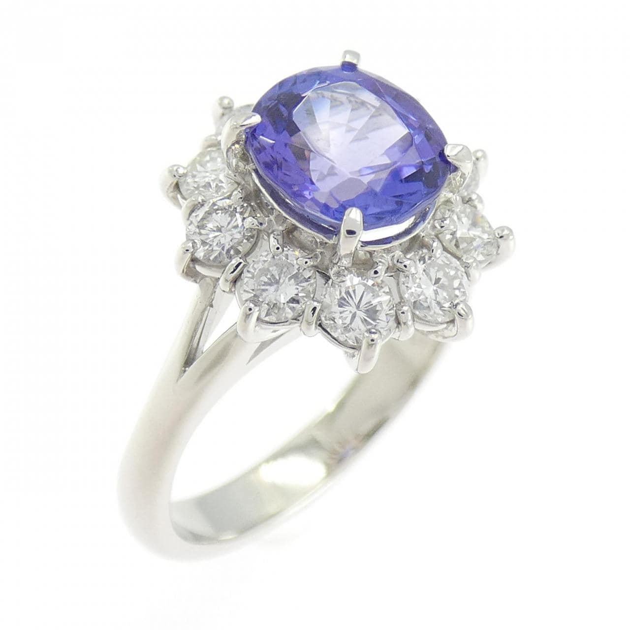 PT900 タンザナイト リング 1.66CT