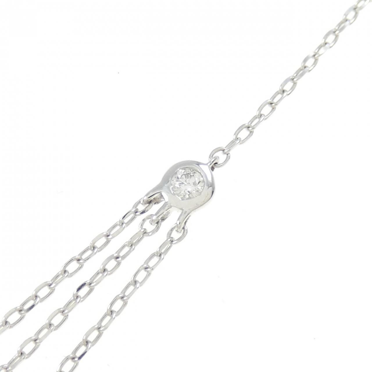 [新品] 18KWG钻石项链 1.51CT