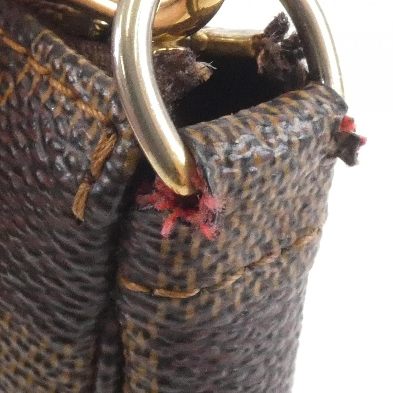 ルイヴィトン ダミエ ポシェット アクセソワール N51985 アクセサリーポーチ