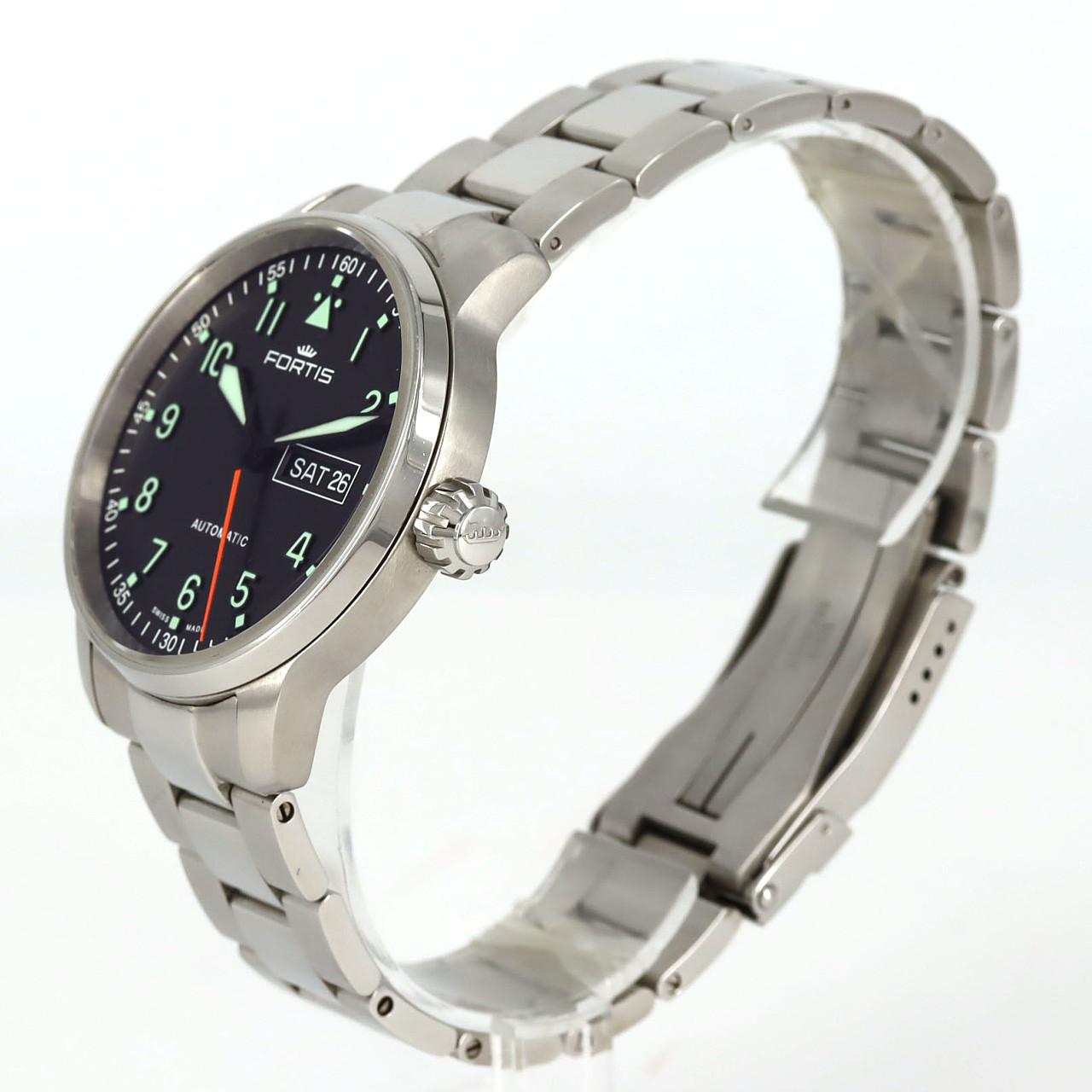 【ノーメンテナンス還元価格】フォルティス フリーガープロ 704.21.158/704.21.11M SS 自動巻