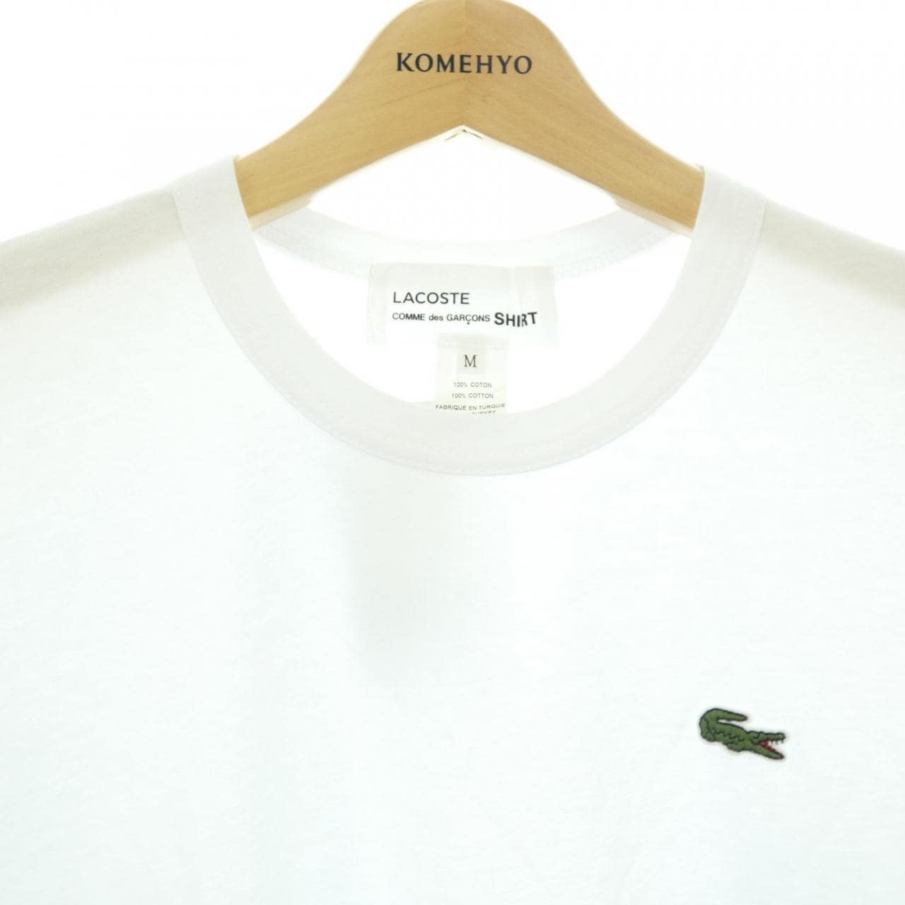 コムデギャルソン COMME des GARCONS FL-T012 LACOSTE Tシャツ