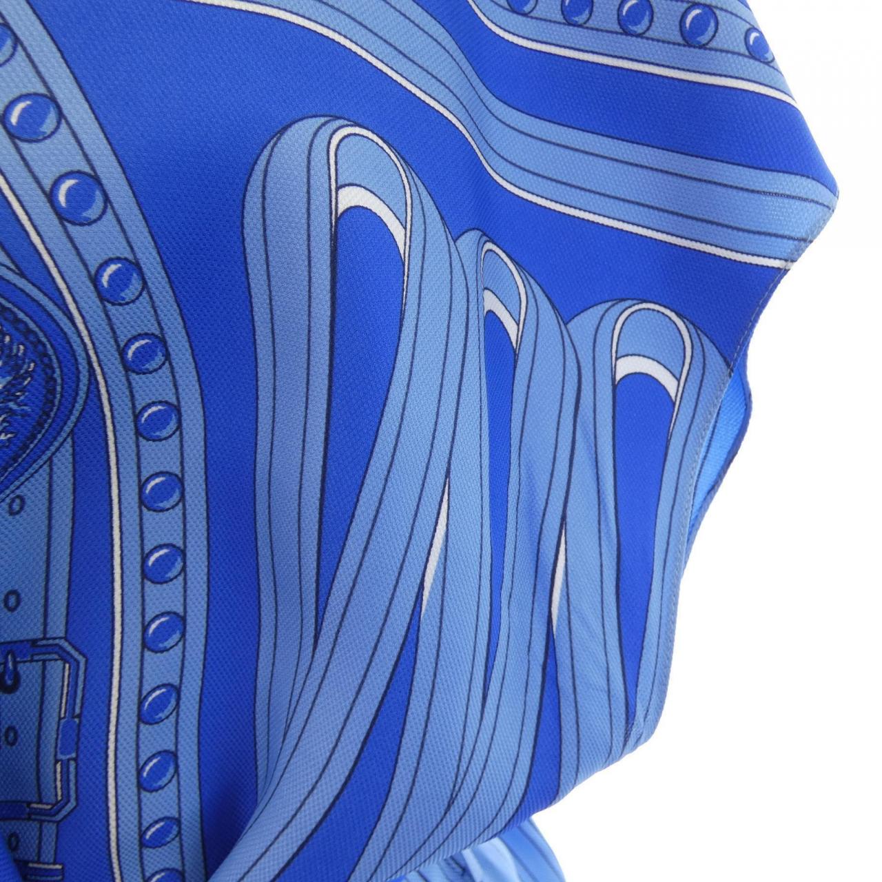 エルメス HERMES GRAND TRALALA 2E0622DO ツイルレーヌ ワンピース