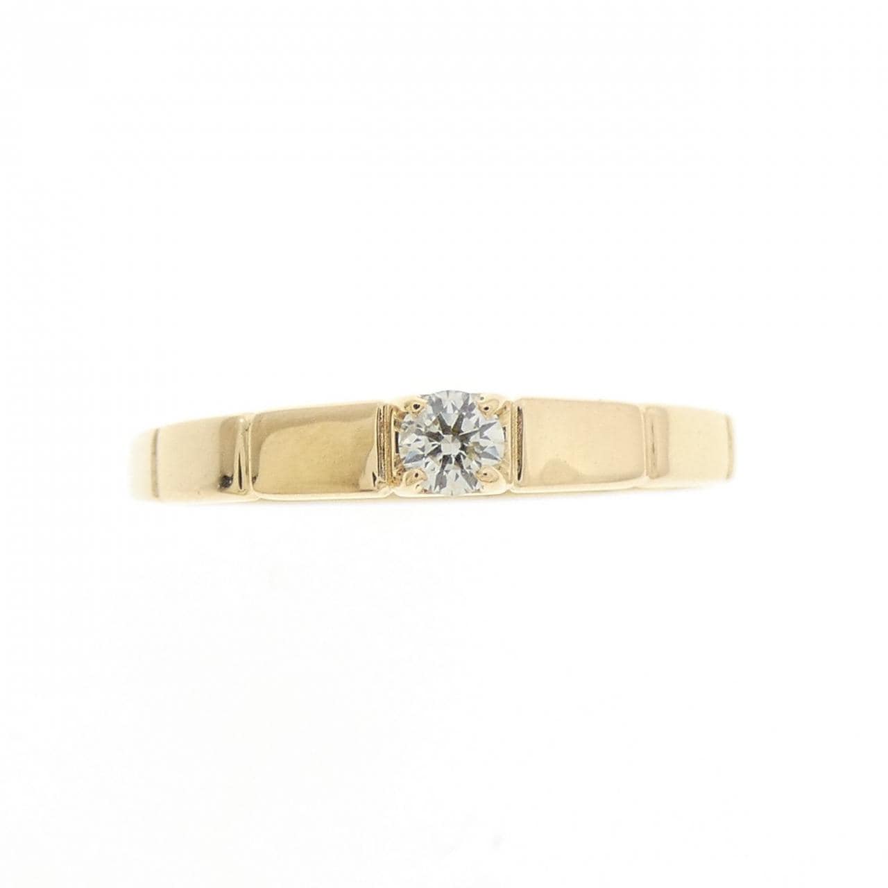 K18YG ダイヤモンド リング 0.08CT