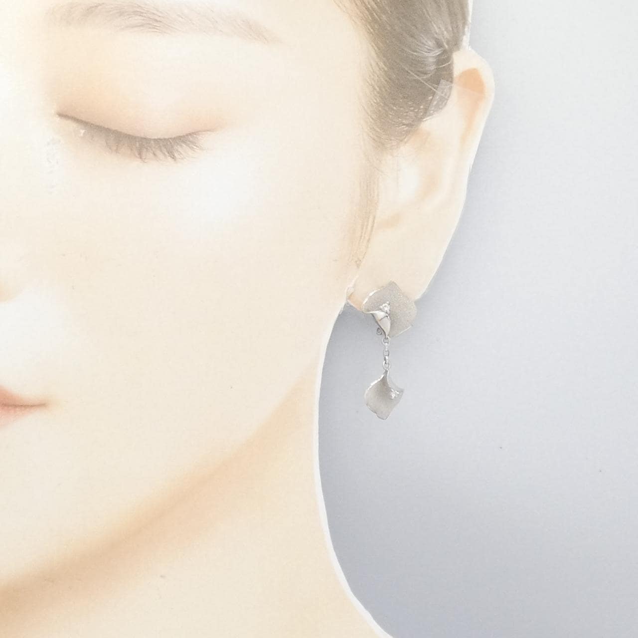 タムラシュンイチ ダイヤモンド イヤリング 0.10CT