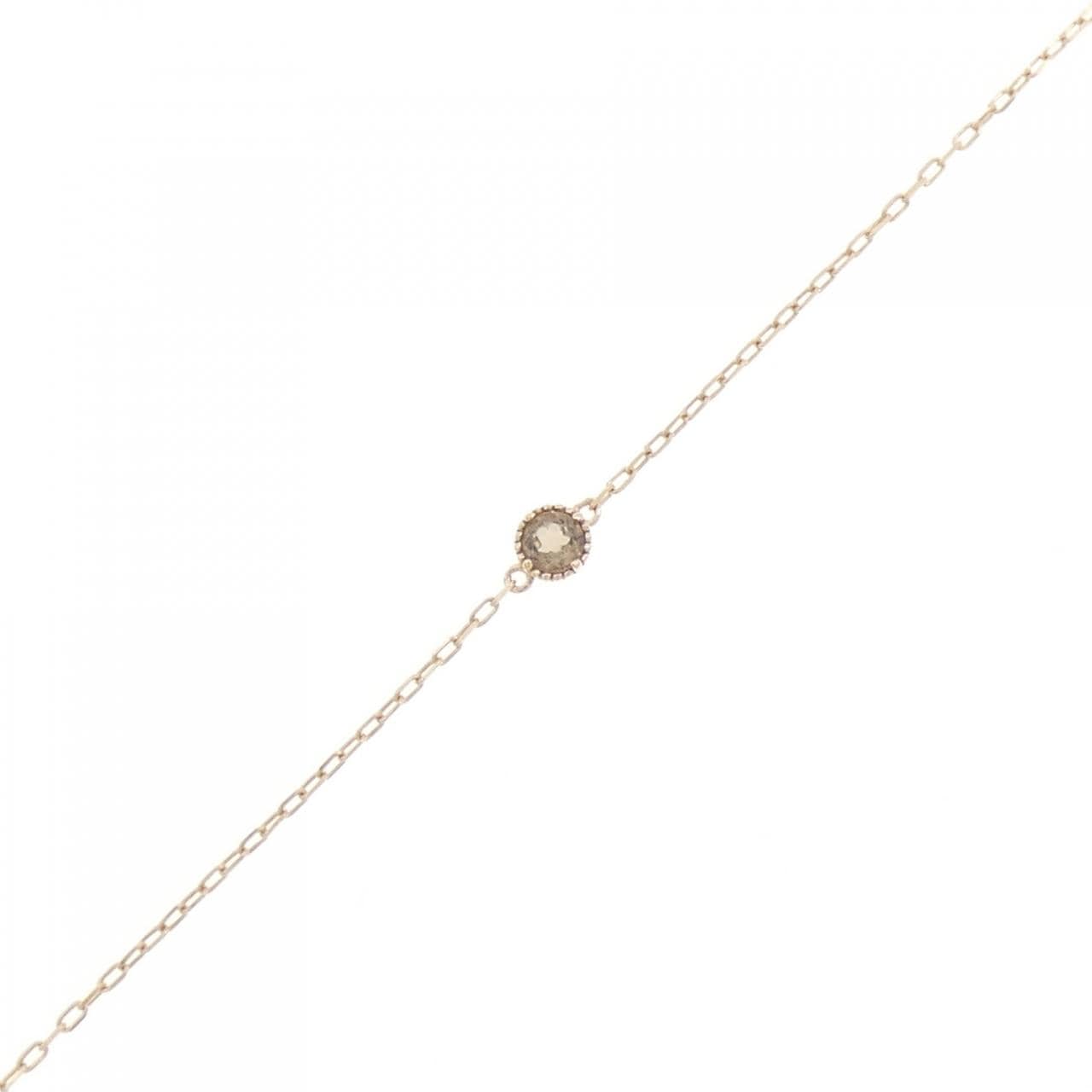 K10YG スモーキークオーツ ブレスレット