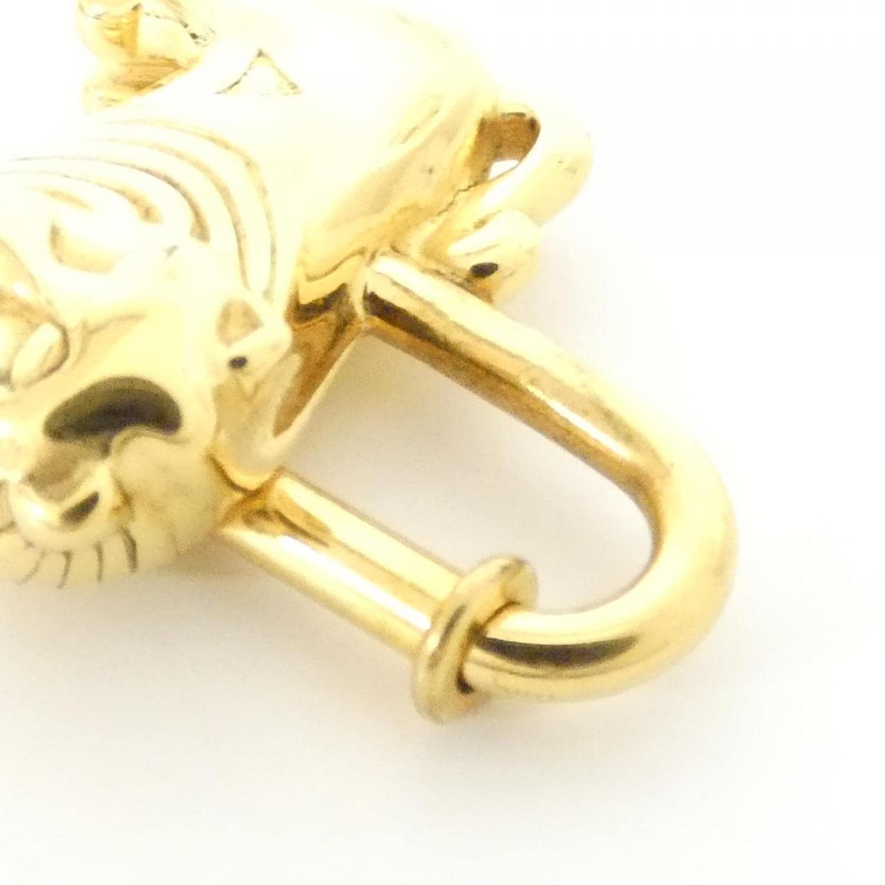 エルメス LION カデナ 041000CC キーホルダー