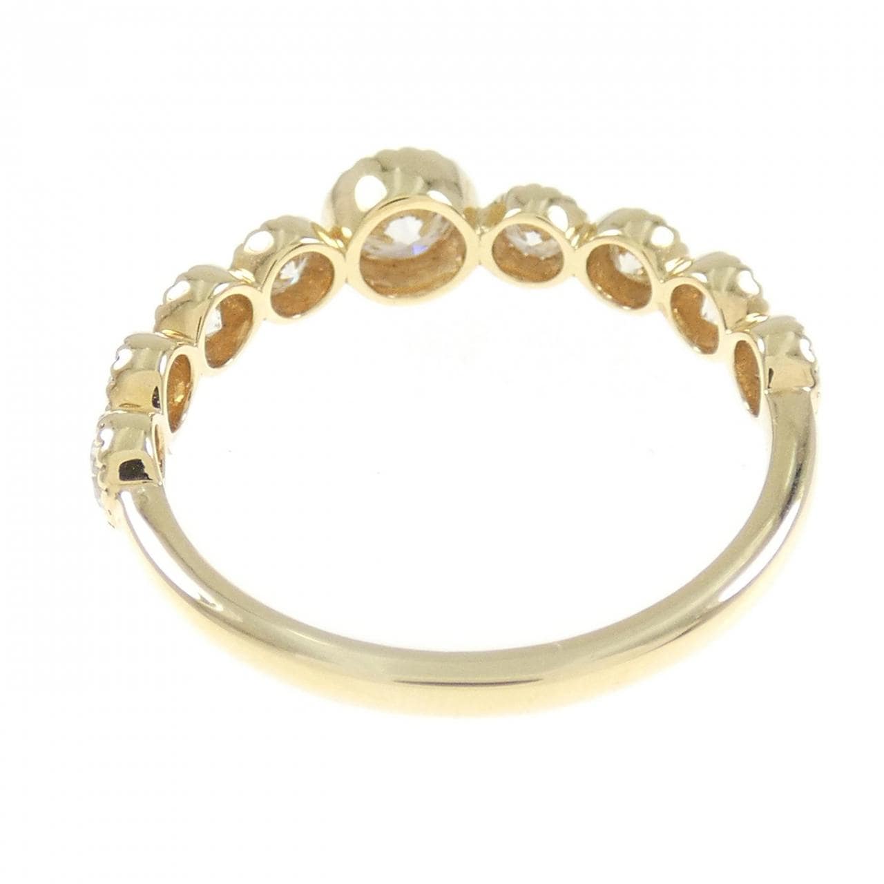 【新品】K18YG ダイヤモンド リング 0.70CT