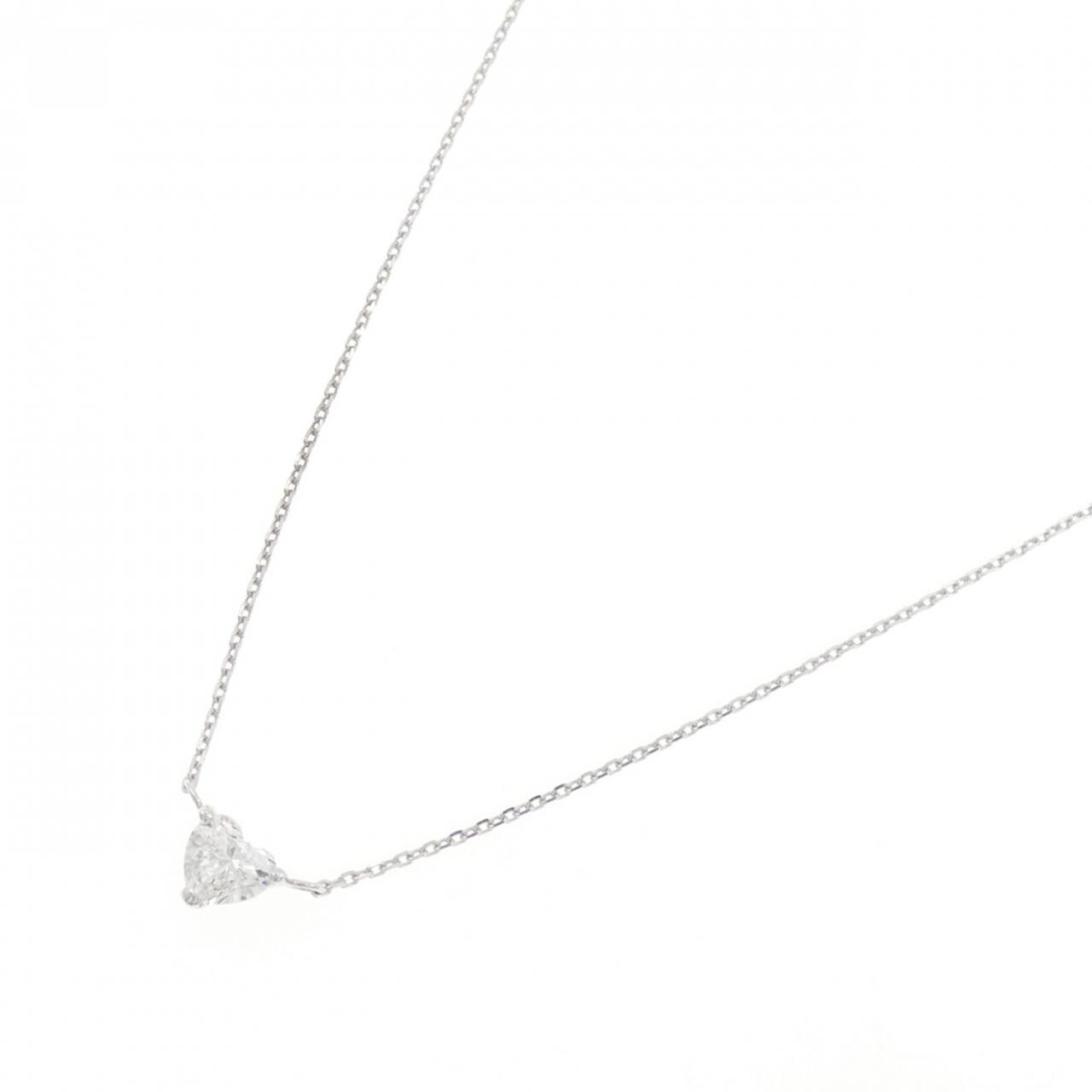【新品】PT850 ダイヤモンド ネックレス 0.340CT D SI1
