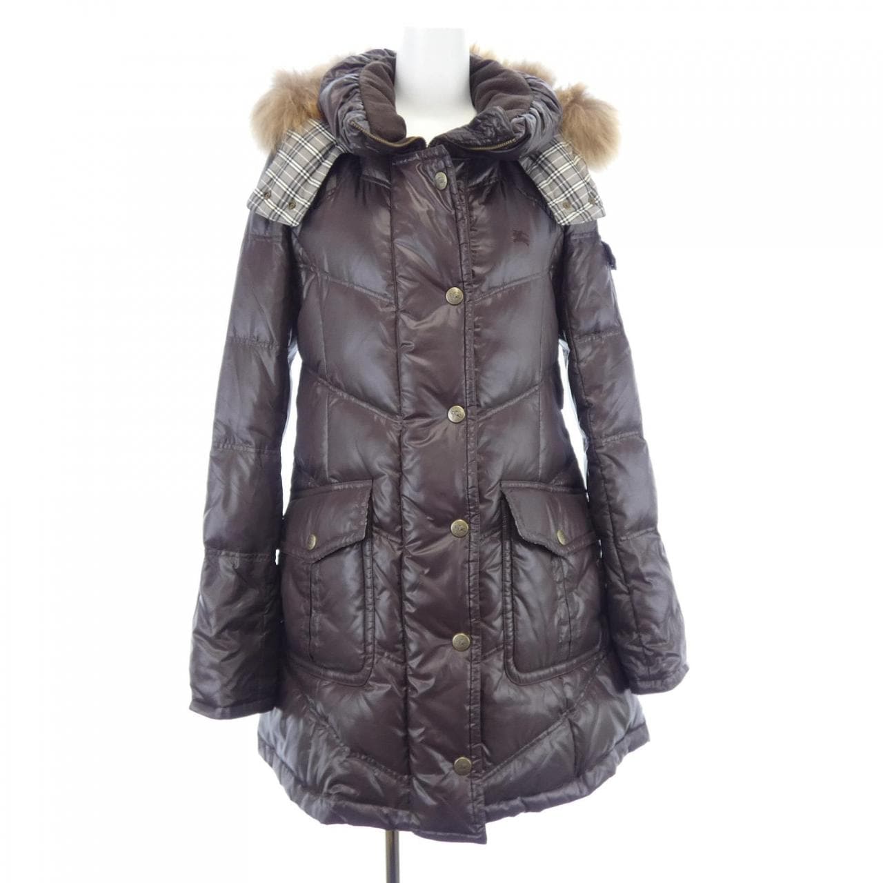 バーバリーブルーレーベル BURBERRY BLUE LABEL ダウンコート