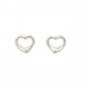 ティファニー オープンハート ピアス