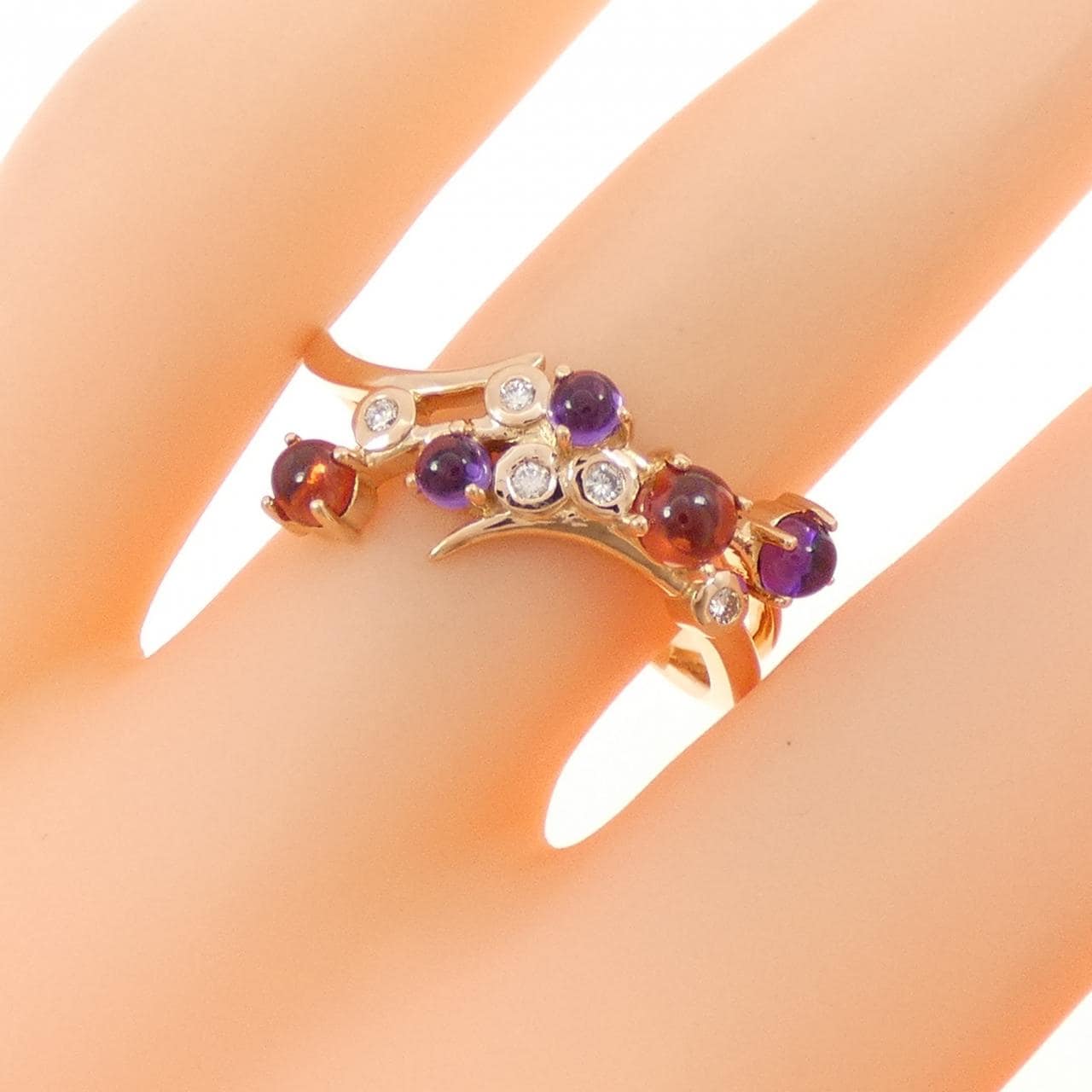 ルジアダ カラーストーン リング