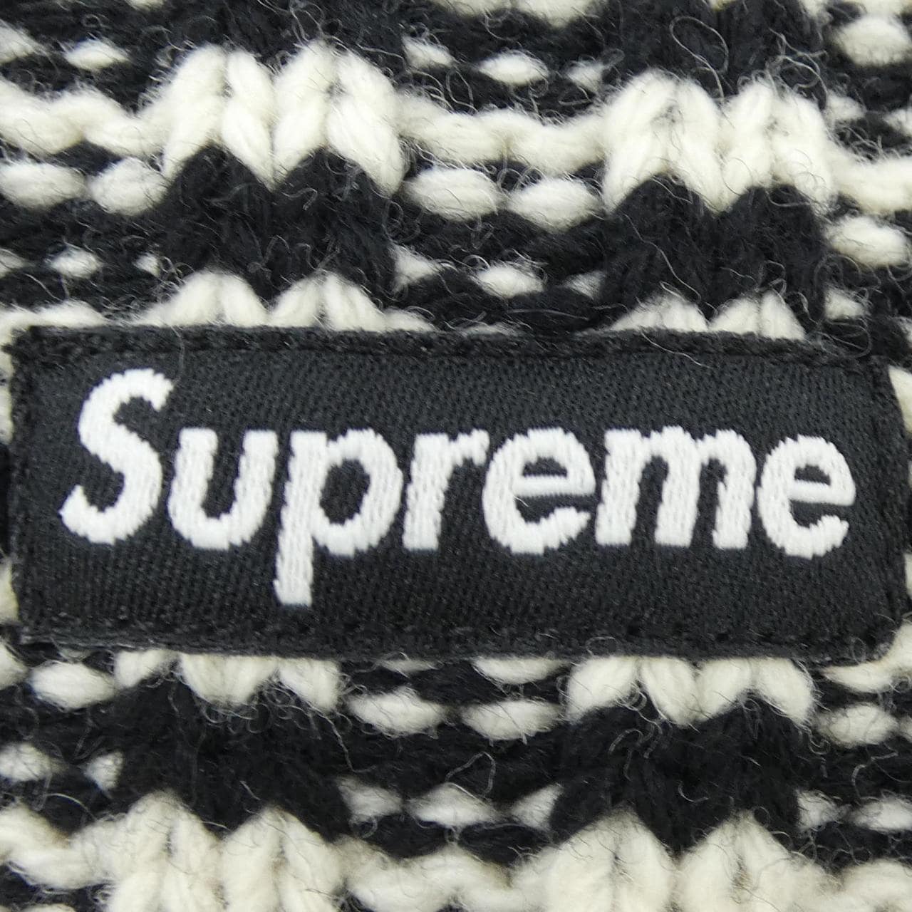 シュプリーム SUPREME Wool Jacquard ニットキャップ