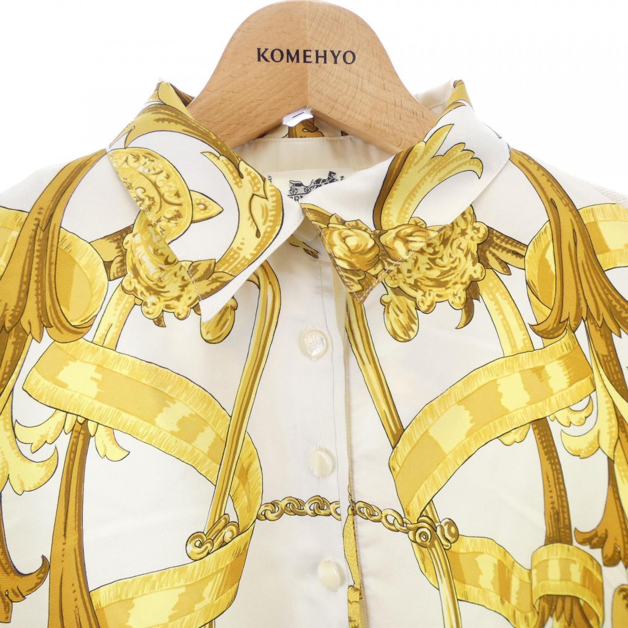 【ヴィンテージ】エルメス HERMES LE MORS A LA CONETABLE ツイルレーヌ. トップス