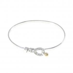 【ヴィンテージ】ティファニー フック&アイ バングル