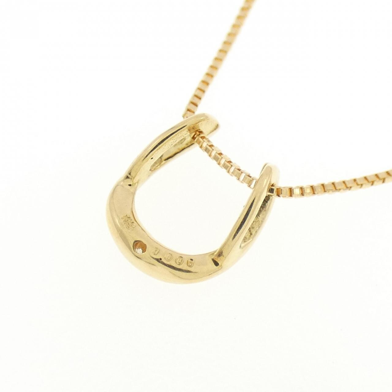 K18YG ダイヤモンド ネックレス 0.006CT