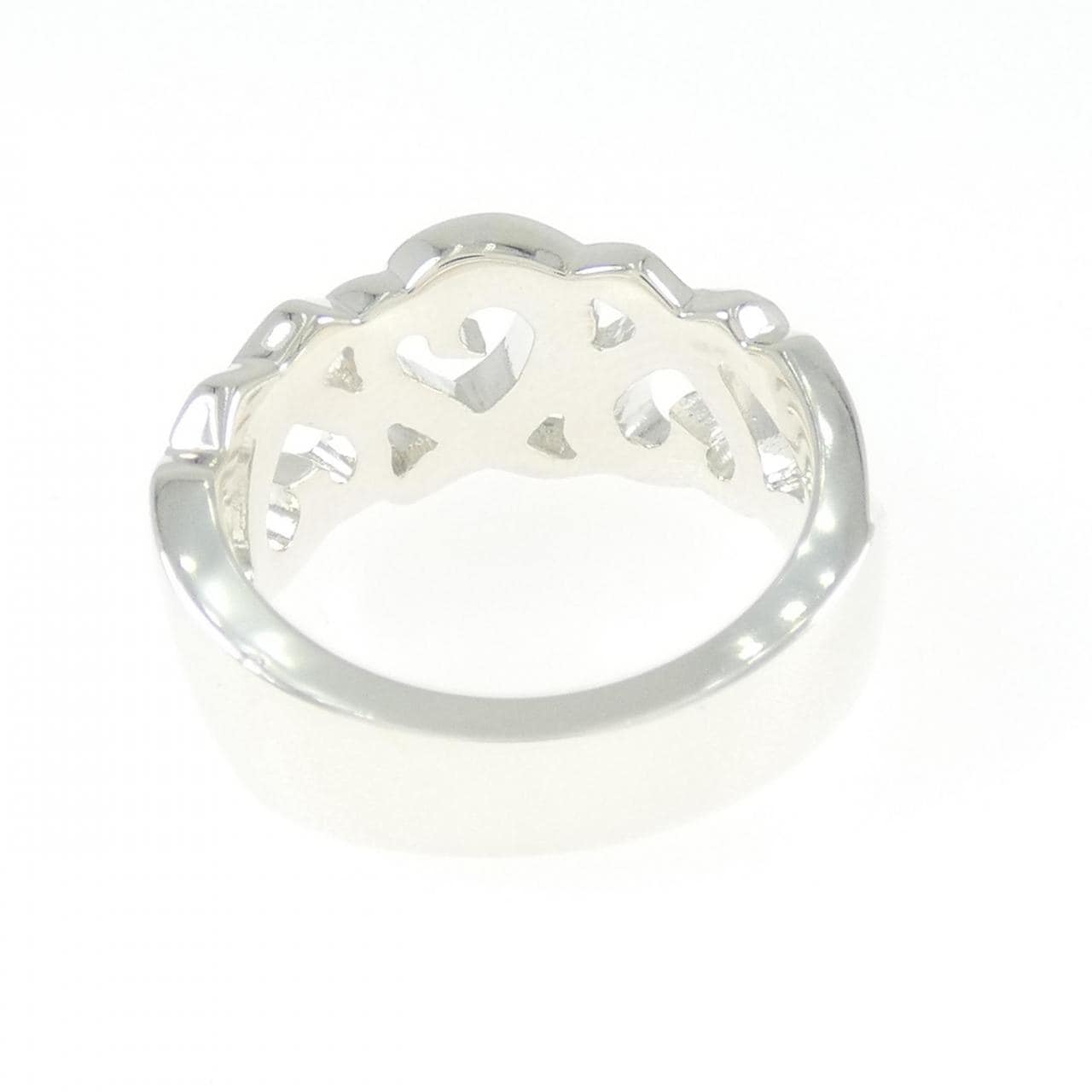 ティファニー トリプルラビングハート リング