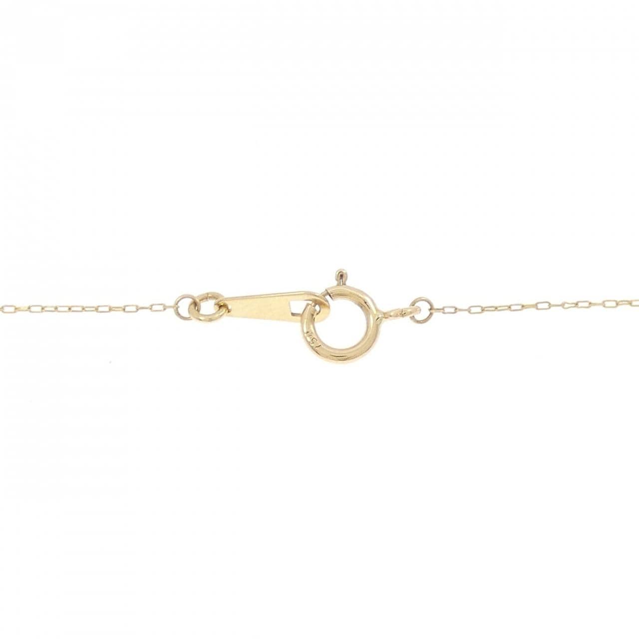 K18YG ダイヤモンド ネックレス 0.10CT