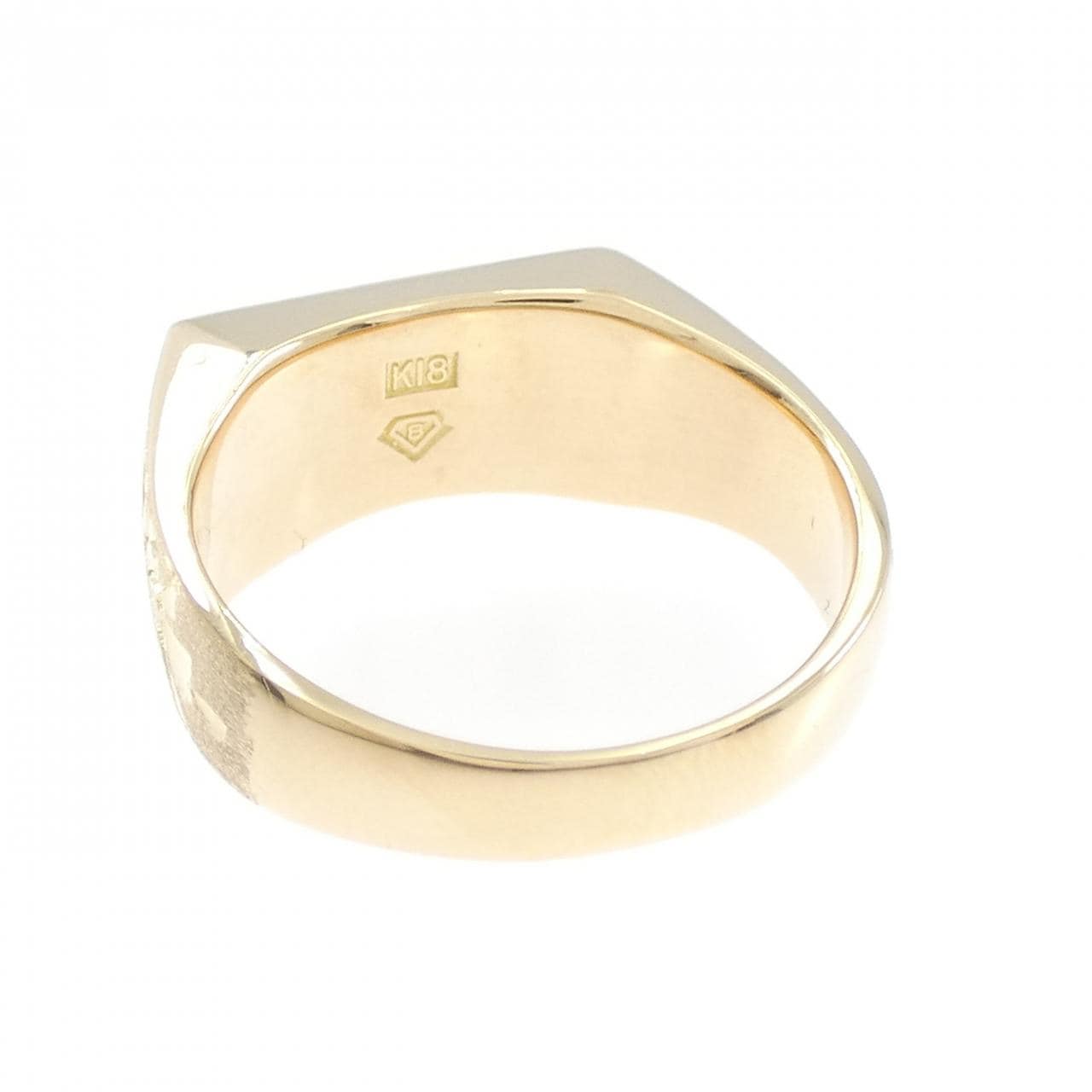 K18YG フラワー リング