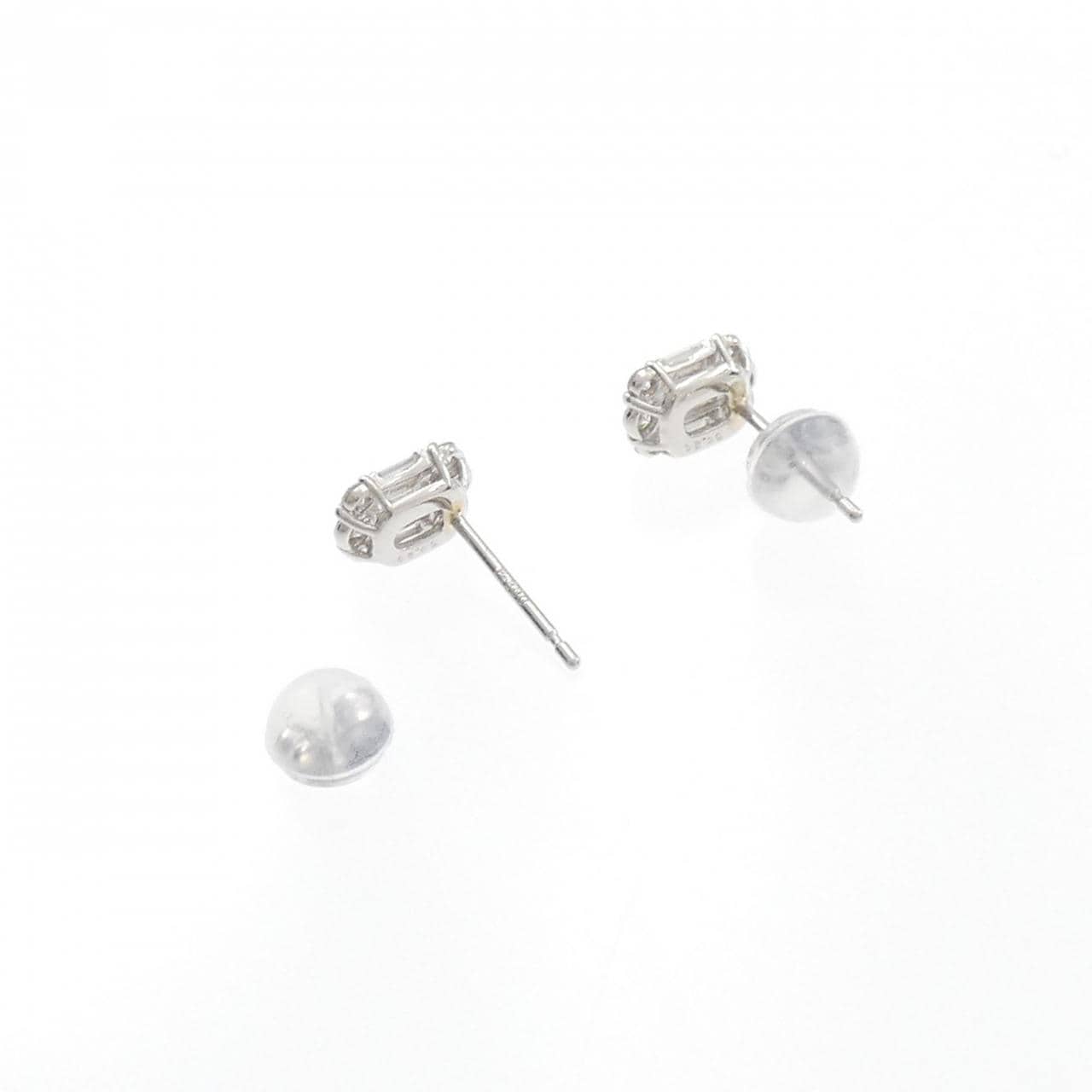 【新品】PT900 ダイヤモンド ピアス 0.40CT