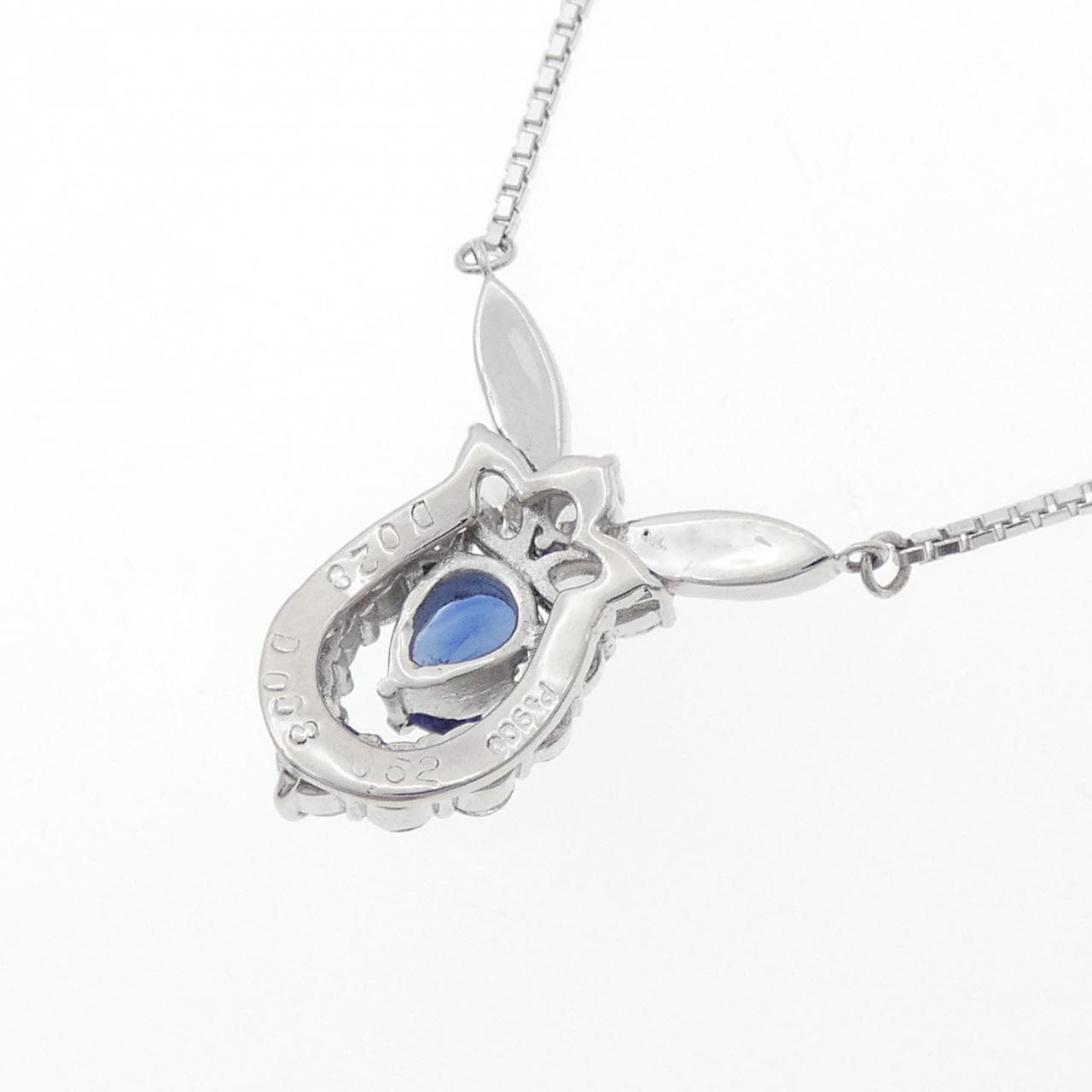 PT900/PT850 サファイヤ ネックレス 0.52CT