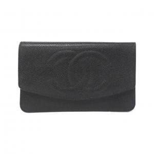 【ヴィンテージ】シャネル タイムレスCC ライン 01434 財布