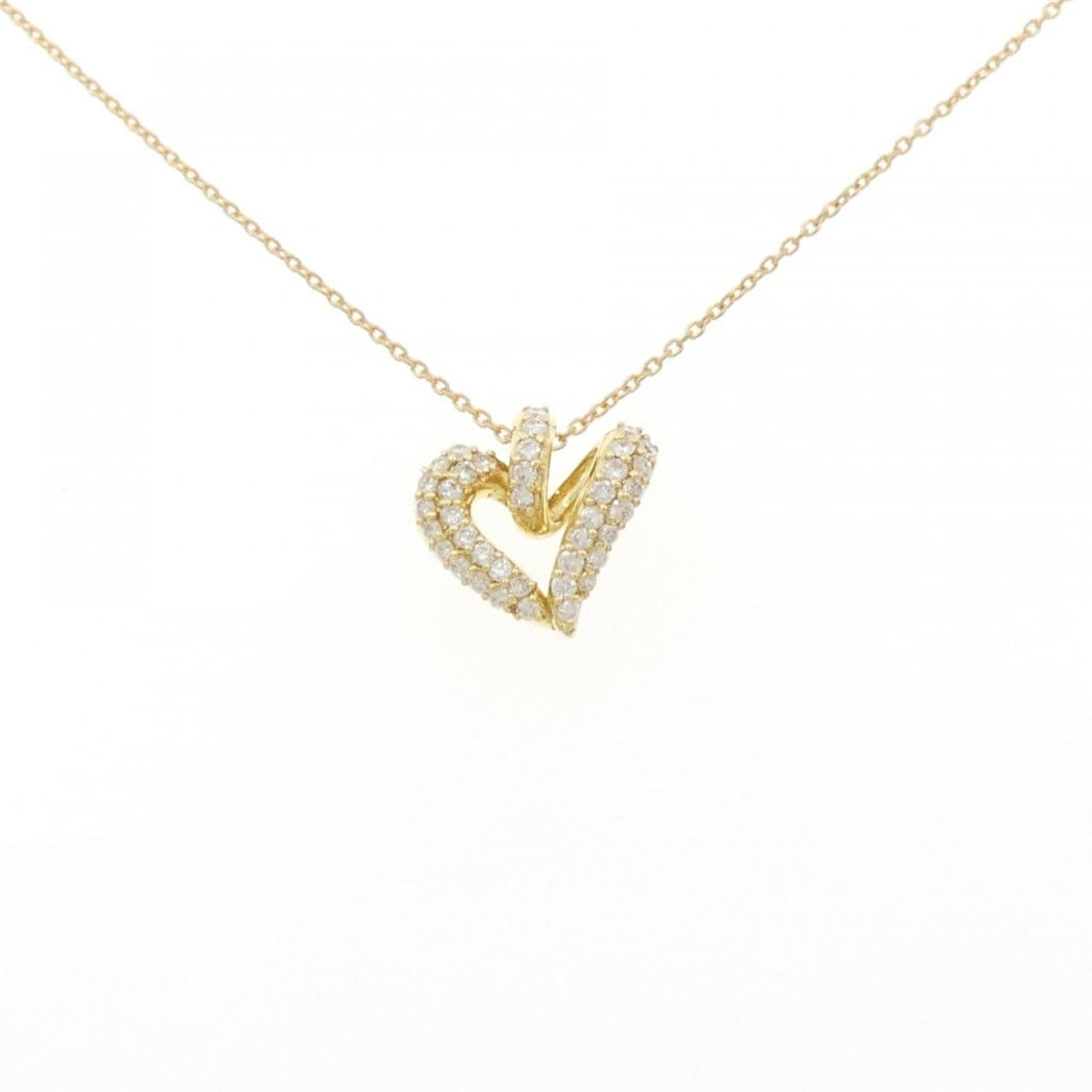 K18YG ダイヤモンド ネックレス 0.60CT