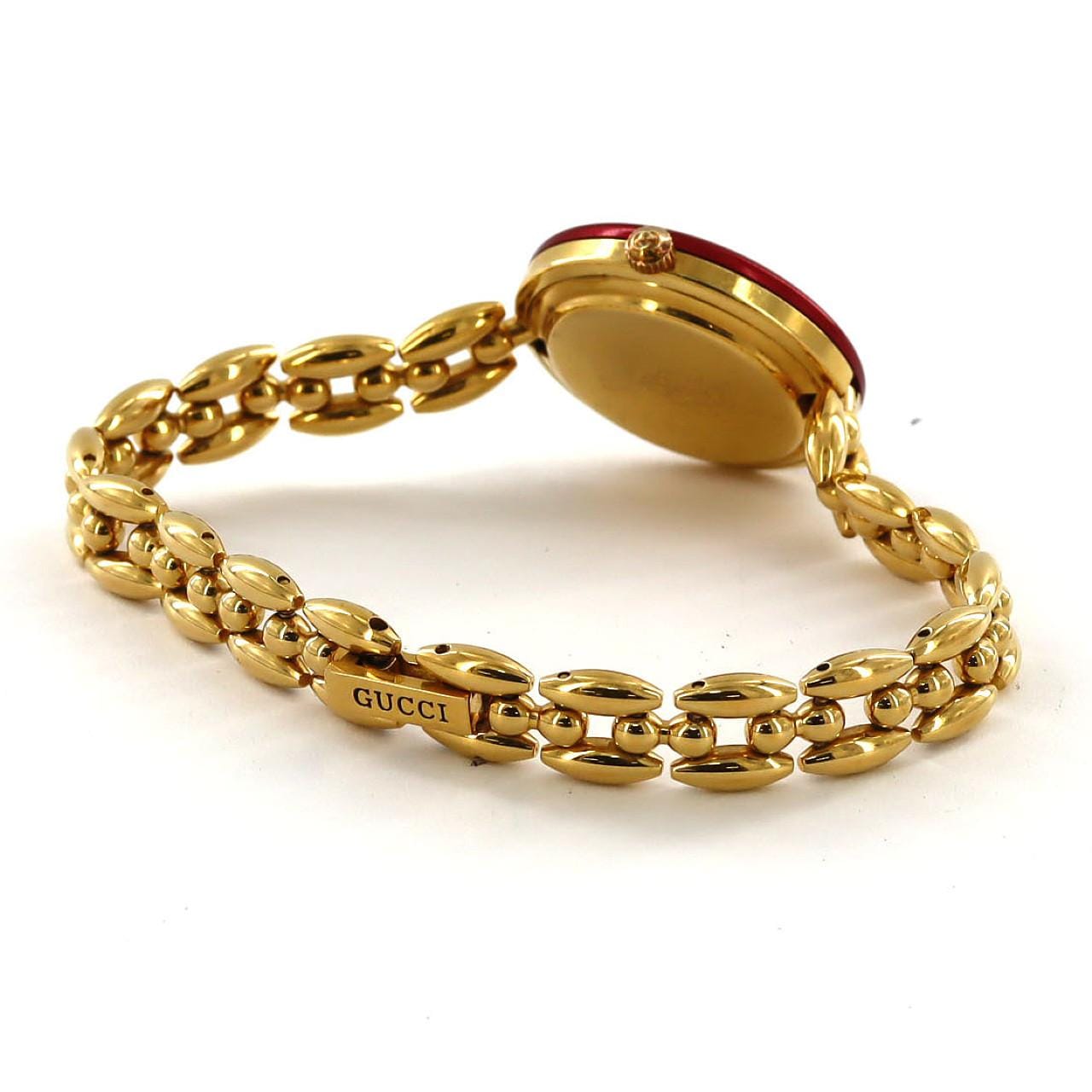 [No Maintenance Rebate Price] Gucci Change Ring GP M Size 11/12.2 GP Quartz