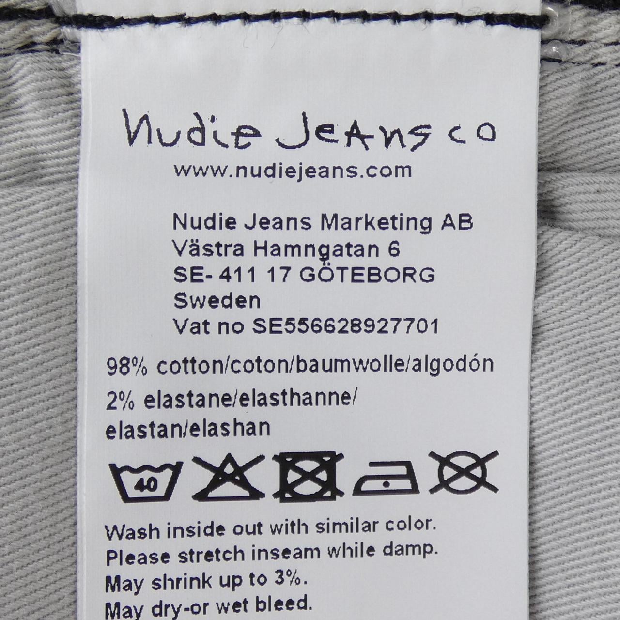 ヌーディージーンズ NUDIE JEANS 112737032Skinny パンツ