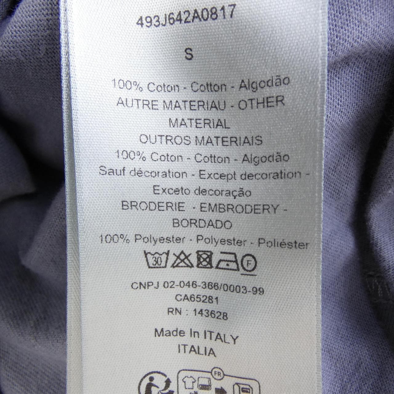ディオール DIOR DIOR CHARM 493J642A0817 Tシャツ