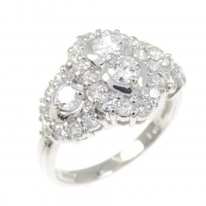 PT900 ダイヤモンド リング 1.01CT