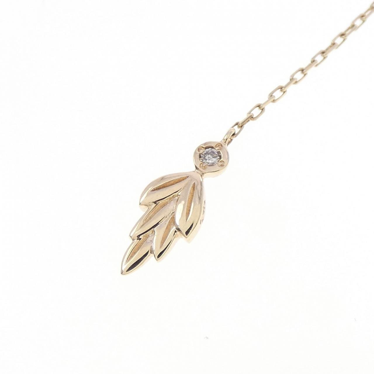 アガット ダイヤモンド ネックレス 0.008CT