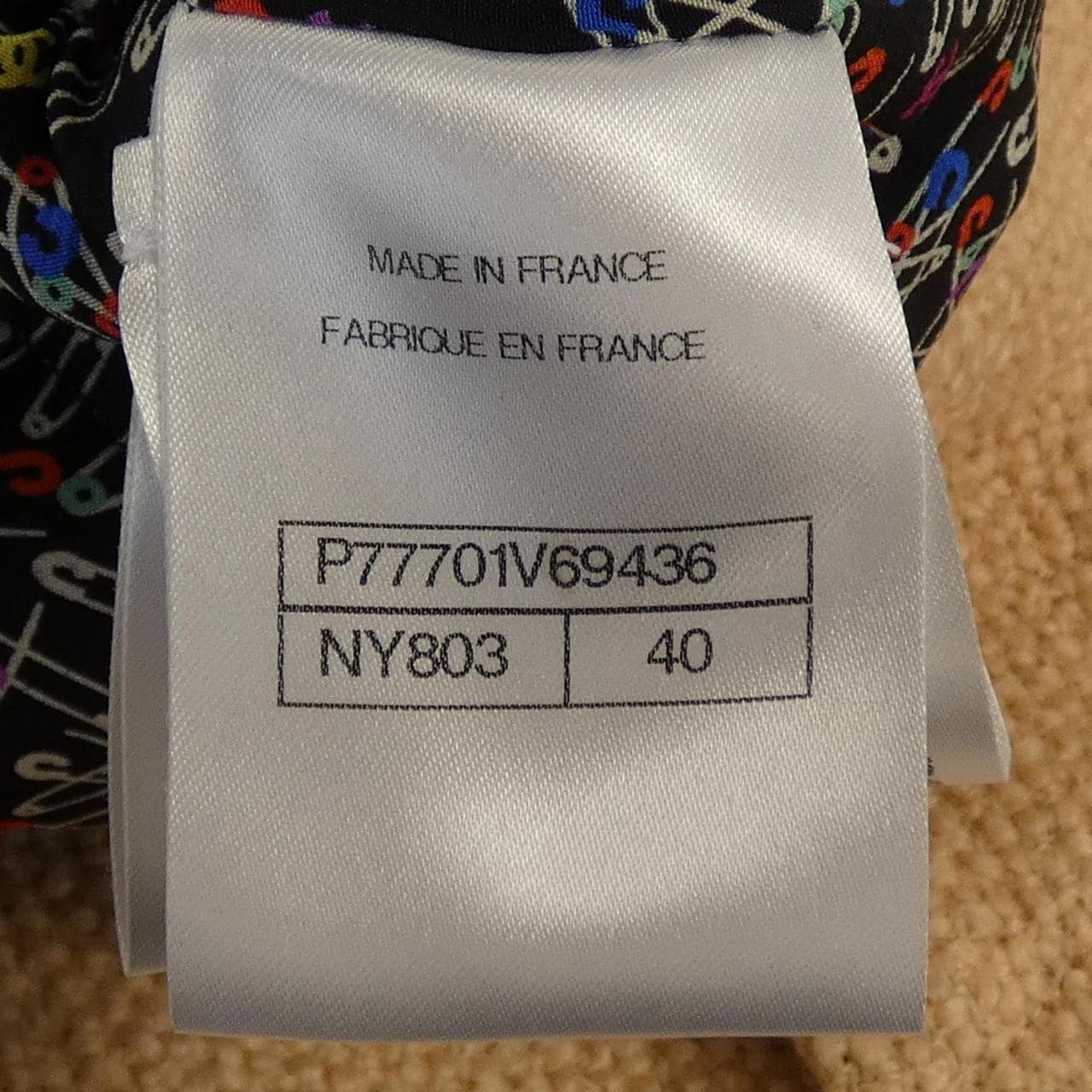 シャネル CHANEL LOOK10 P77701V69436 スカート