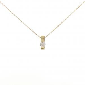 K18YG ダイヤモンド ネックレス 0.317CT