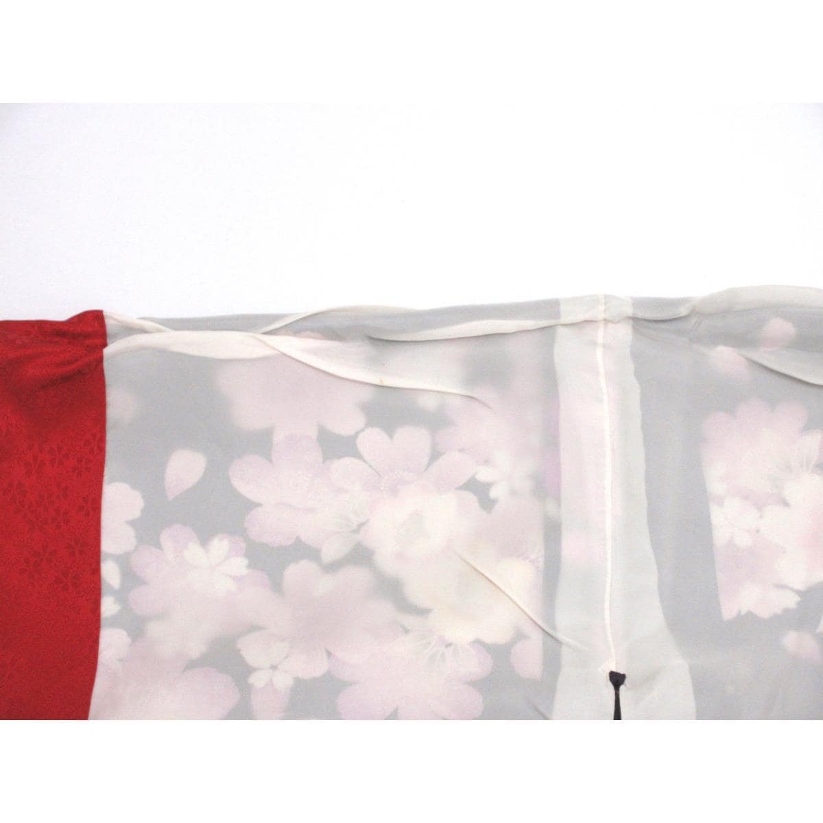 振袖　友禅加工　刺繍入りボカシ染